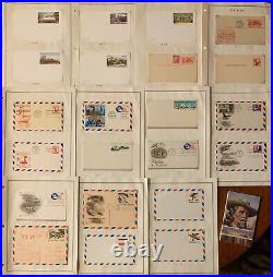 280+ Piece US Postal Card Collection Huge Lot First Day Issue & Mint Never Used