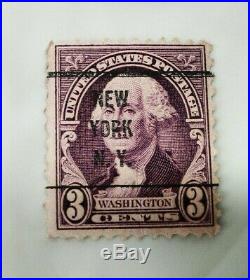 3 Cent George Washington Stamp New York NY