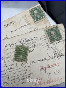 3 Vintage Stamps from Early 1900s