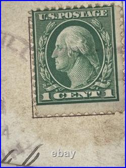 3 Vintage Stamps from Early 1900s