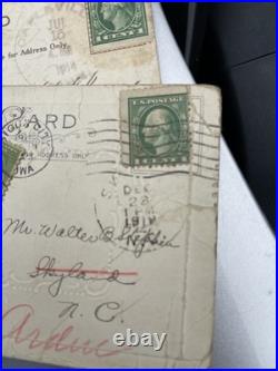 3 Vintage Stamps from Early 1900s