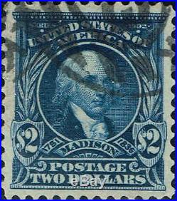 #312 1903 $2 Madison Issue Used-xf