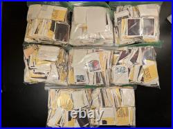 4-Pounds/Lbs. Used US 20 Cent Commemoratives on Paper. Duplicates. Thousands