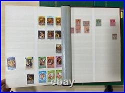 5 useable stock books, some stamps in mint/used, commonwealth stamps #z512 5 useable stock books, some stamps in mint/used, commonwealth stamps #z512