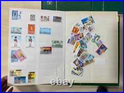 5 useable stock books, some stamps in mint/used, commonwealth stamps #z512 5 useable stock books, some stamps in mint/used, commonwealth stamps #z512