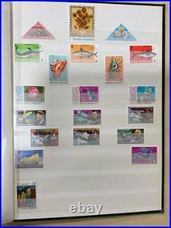 5 useable stock books, some stamps in mint/used, commonwealth stamps #z512 5 useable stock books, some stamps in mint/used, commonwealth stamps #z512