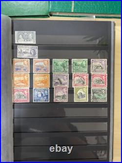 5 useable stock books, some stamps in mint/used, commonwealth stamps #z512 5 useable stock books, some stamps in mint/used, commonwealth stamps #z512