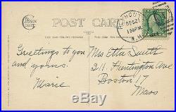 #544 Used On Postcard 12/21/1923 With Aps Cert - Ext Rare - CV $7,500 Wl1916