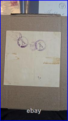 #630 1926 2c Battle of White Plains, Carmine Rose, Cancelled Souvenir Sheet