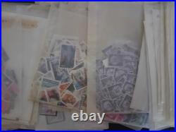 650+ glassine's of USA stamps fantastic stamp lot
