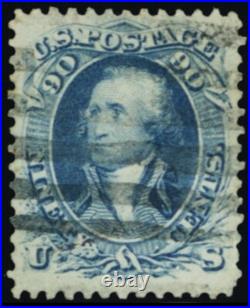 72, Used 90¢ VF Nicely Centered Stamp! Cat $600.00 Stuart Katz