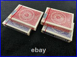 8 Decks VINTAGE TALLY-HO Tax Stamps A. Dougherty Playing Cards Tally Ho