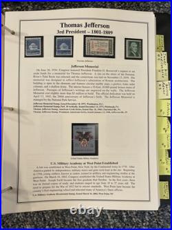 837 Mint and Used United States Stamps 1920's-1990's Mounted in Album with details 837 Mint and Used United States Stamps 1920's-1990's Mounted in Album with details