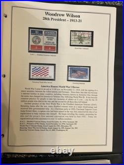 837 Mint and Used United States Stamps 1920's-1990's Mounted in Album with details 837 Mint and Used United States Stamps 1920's-1990's Mounted in Album with details