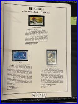 837 Mint and Used United States Stamps 1920's-1990's Mounted in Album with details 837 Mint and Used United States Stamps 1920's-1990's Mounted in Album with details