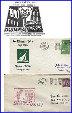 893 USA (Special Cancellations), trains, old west, balloons, fairs, space, more
