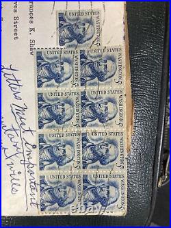 9 George Washington 5 cent Rare Used stamps 1962 United States Postage