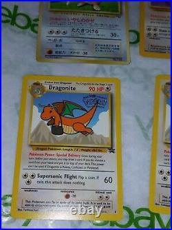90sFOSSIL GB Dragonite WOTC Promo WB Stamped Movie Release Holo Pokémon CARD Lot