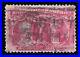 AFFORDABLE GENUINE SCOTT #244a USED $4 ROSE CARMINE 1893 COLUMBIAN EXPO ISSUE