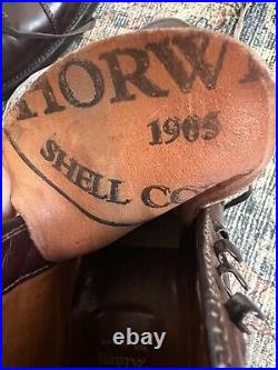Alden New England Cap Toe Shell Cordovan Para Jumper #9 Horween Stamp Boot