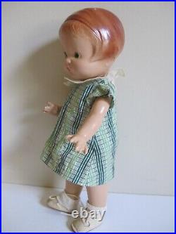 Antique Effanbee 14 Composition Patsy Doll Stamped, Original Dress, Excellent