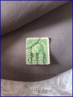 Authentic Rare 1 Cent Benjamin Franklin Stamp Used