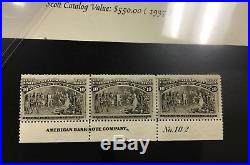 BJ Stamps U. S, #230-245, 1893 COLUMBIAN EXPO collection, most MH, CV $10750