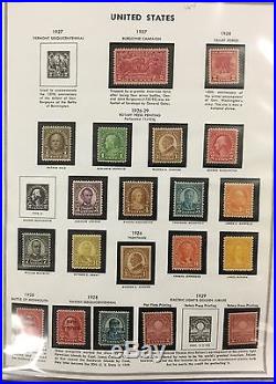 BJ Stamps UNITED STATES collection, 1857-1961, MNH, Mint, Used. Cat. $4597