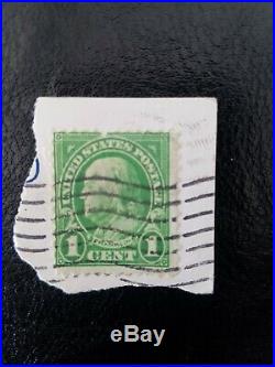 Benjamin Franklin 1 Cent usa stamps used Very RARE