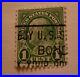 Benjamin Franklin Green 1 Cent Stamp Very Rare EXCELLENT Condition