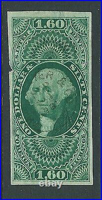 Bigjake R79a, $1.60 Foreign Exchange imperforate, 1st Issue Revenue