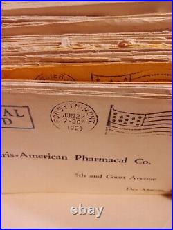 Box Full of U. S. A Stamps on Covers 1929 Onwards Hundreds in the Collection