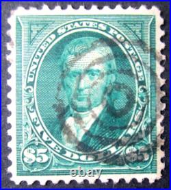 Buffalo Stamps Scott #278, 1895 Bureau, Superb Target Cancel, CV = $11,000 Buffalo Stamps Scott #278, 1895 Bureau, Superb Target Cancel, CV = $11,000
