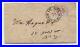 C1859 Hussey local post 87L4 cover with advertising backstamp 6574