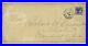 C1870 6ct 1869 #115 Springfield IL state govt ad cover y4411