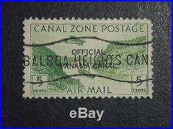 Canal Zone Scott #CO8-CO12 Airpost Official Used Stamp Set