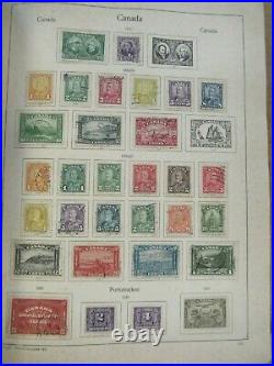 Classic Overseas Collection World In Old Ka-be Album Including Many Better Items