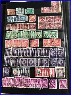 Collection Stock accumulation USA 3600+ stamps mint/Used