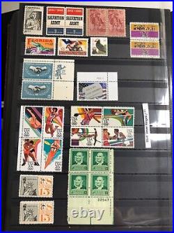 Collection Stock accumulation USA 3600+ stamps mint/Used