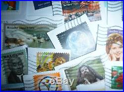Commemorative (forever Only) Stamps Five Full Pounds On Paper