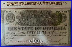 Confederate Currency & Stamp In Commemorative Society Folder, Free Shipping