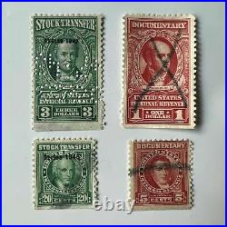 Consolidated Us Documentary Reds & Greens Stamps Lots See Photos #48-55