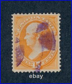 Drbobstamps US Scott #152 Used Stamp, Purple Cancel Cat $460
