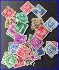 EDW1949SELL USA 1940 Sc #859-93. 114 Cplt VF, Used sets in separate envelopes