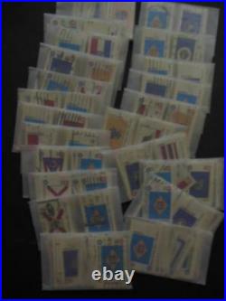 EDW1949SELL USA 1976 Scott #1633-82. 50 State Flags. 140 VF Used Complete sets