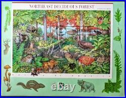 EDW1949SELL USA Terrific collect 10 Diff. Nature in America Pugh Hand Painted
