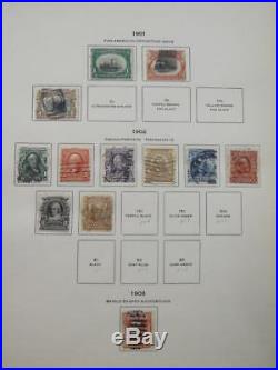 EDW1949SELL USA Very nice Used collection on old time pages between 1851-1944