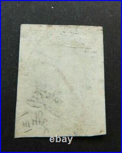 Early US Used Stamp Scott #14 Washington Type III Sound Stamp