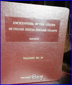 Encyclopedia of the Colors of United States Postage Stamps R. H. White Philatelic