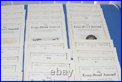 Essay Proof Journal Full Run 1971-1980 #109-148 WOW BlueLakeStamps Rare Chance